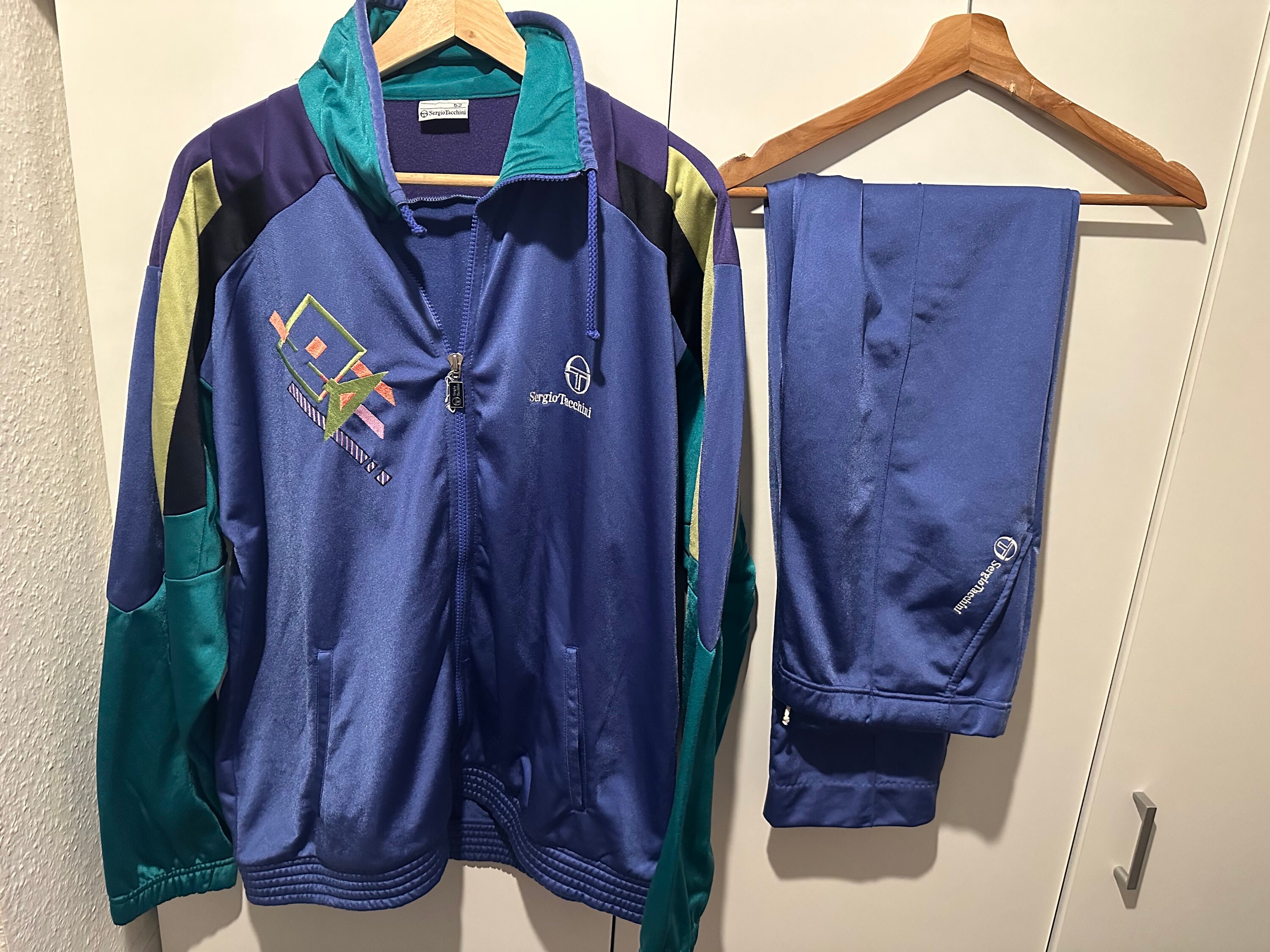 SERGIO TACCHINI IRIDESCENT TRACKSUIT (STF22M50388-626:GRAPE