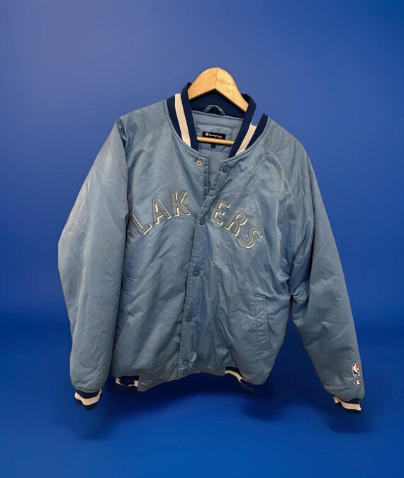 Champion Jacket Los Angeles Lakers Size L NBA Vintage JACKET 90s