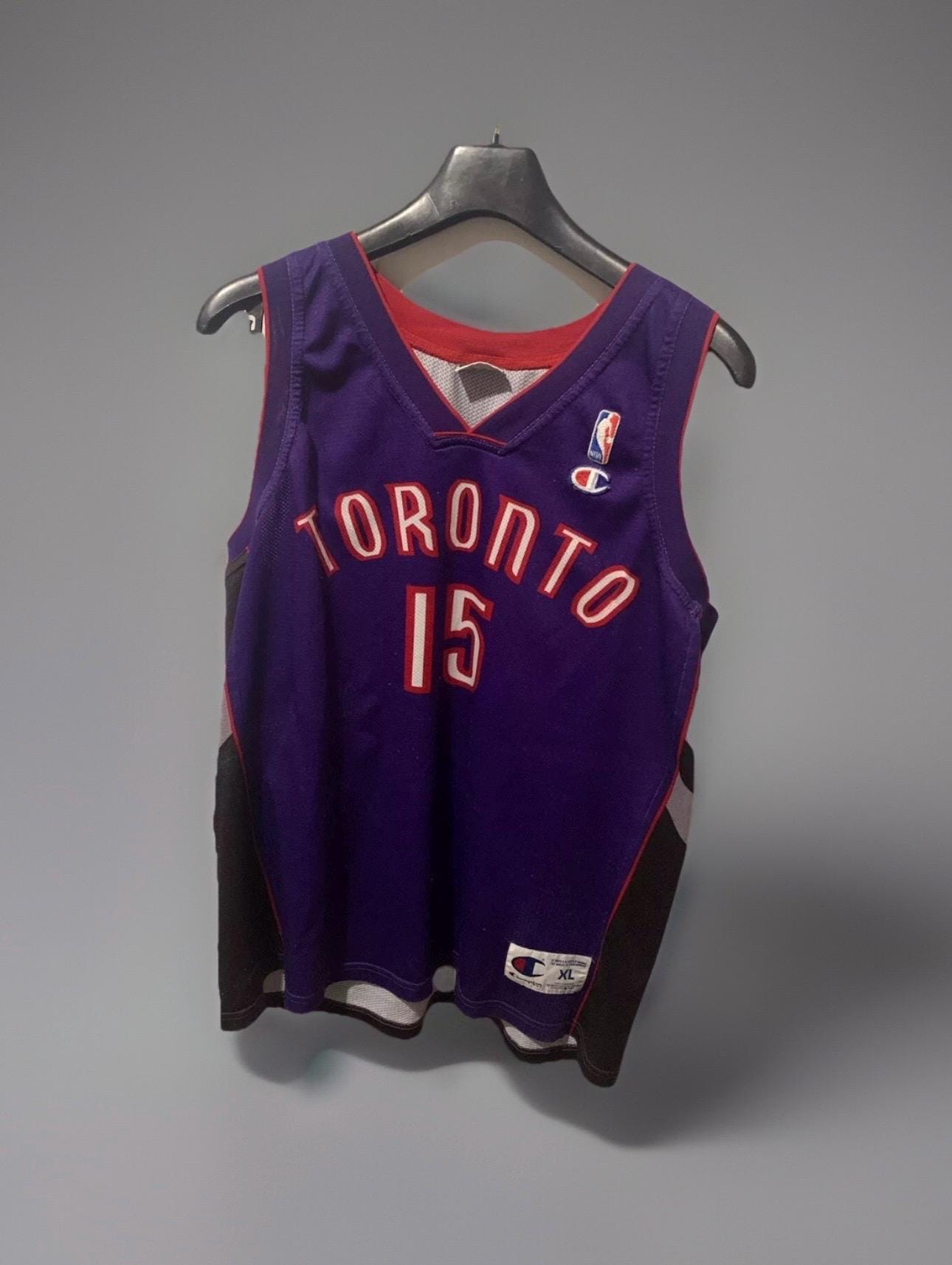 Champion Jersey Toronto Raptors Size XL NBA Vince Carter 15