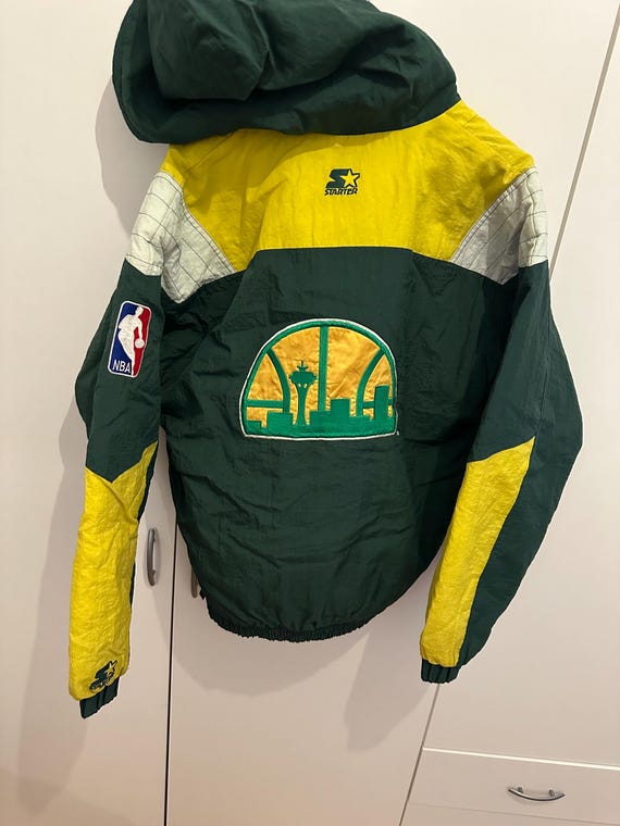 Starter Jacket Seattle Supersonics Size M-L NBA Retro Vintage