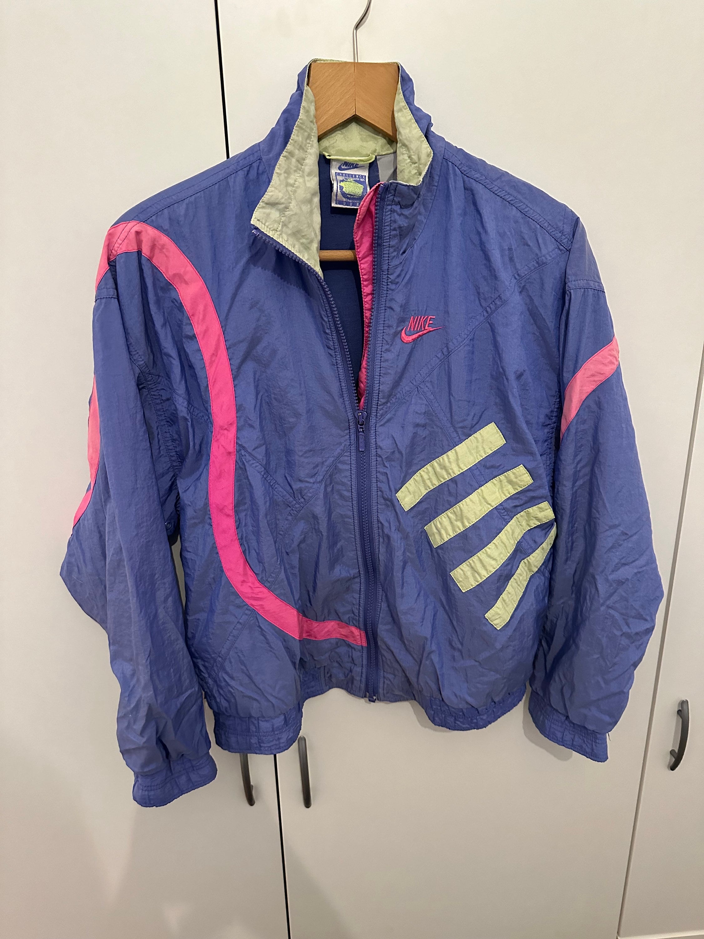 Nike Challenge Court Jacket Size S Vintage André Agassi Jacket