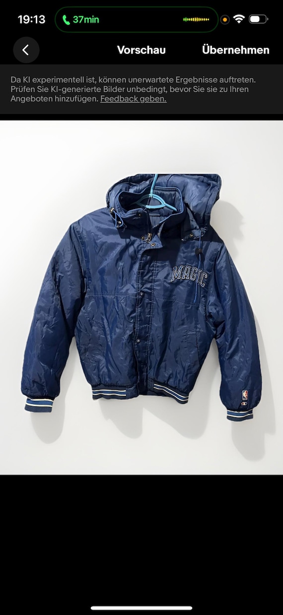 Champion Jacket Orlando Magic Size M NBA Vintage Magic