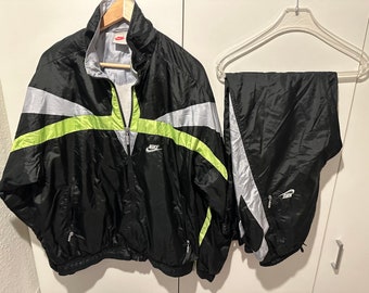 Nike Air Survêtement Jogging Costume Taille M Rétro vintage Nike Air Survêtement