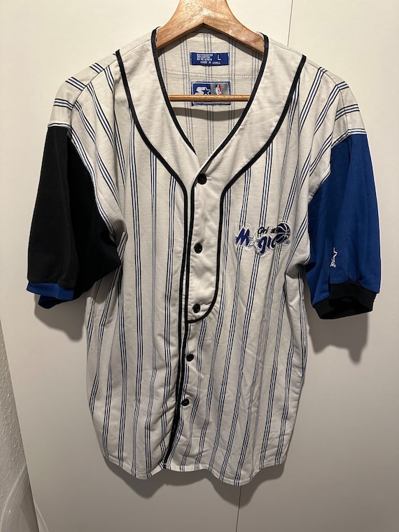 Starter Jersey Shirt Orlando Magic Size L NBA Retro Vintage Starter Jersey Etsy UK