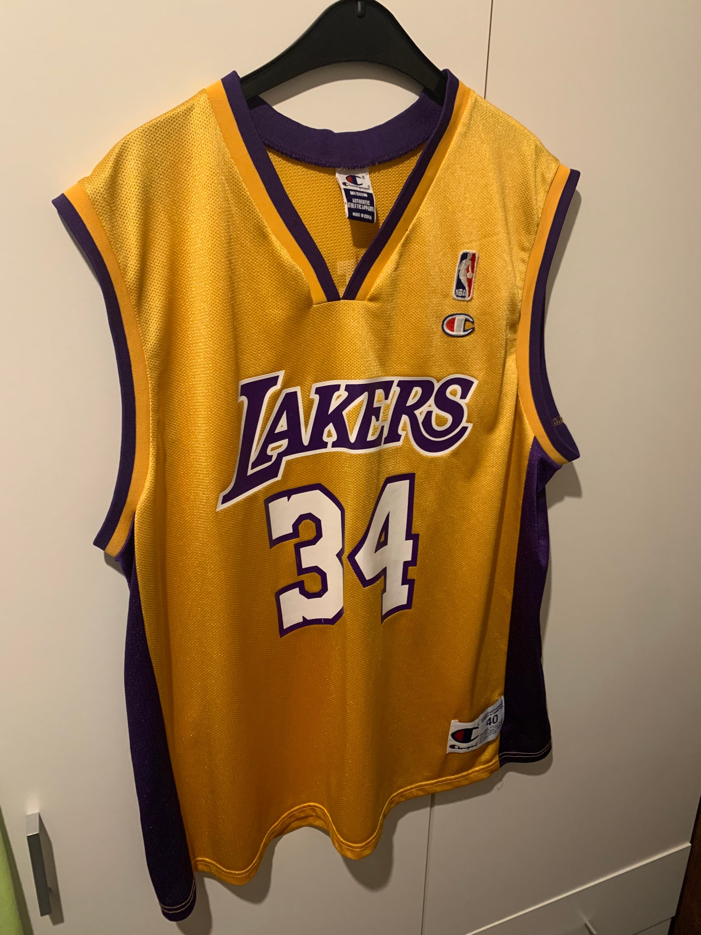 Nike Los Angeles Lakers Lonzo Ball Jersey Size Men 48 (Medium