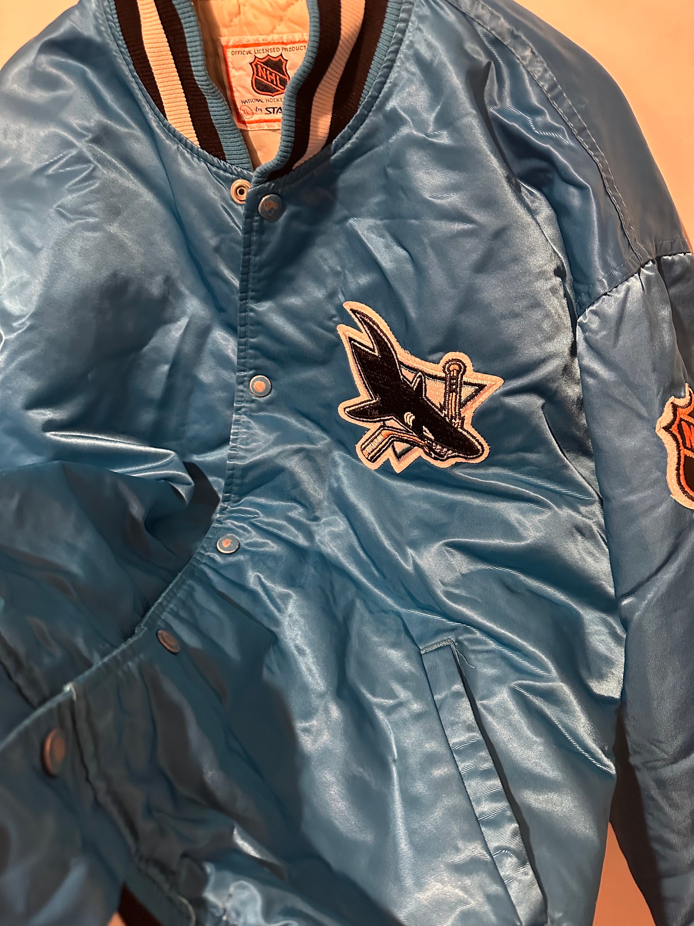 Starter Jacket San José Sharks Size L Retro Vintage NHL Starter Jacket San José Sharks Size L Retro Vintage NHL