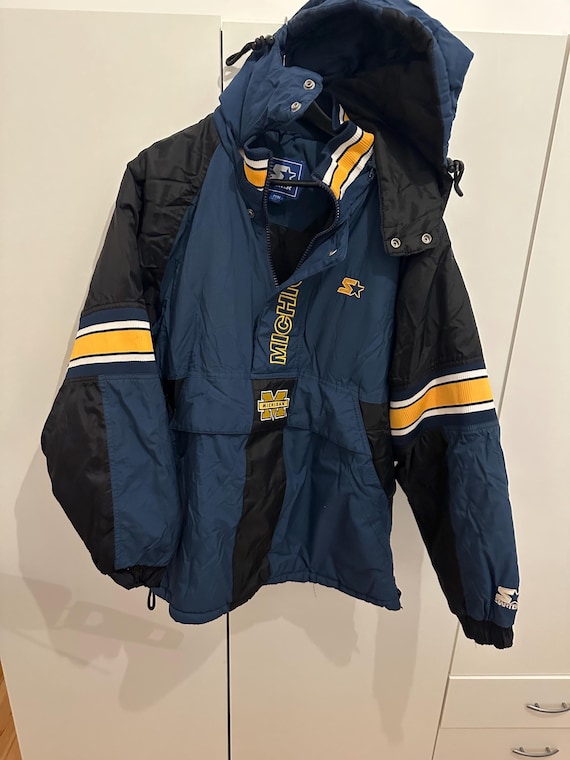 Starter Jacke Michigan Wolverines Size M NFL Retro Wolverines JACKET