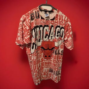 Salem T-Shirt Chicago Bulls Size M NBA Retro Vintage 1992 Bulls Jordan