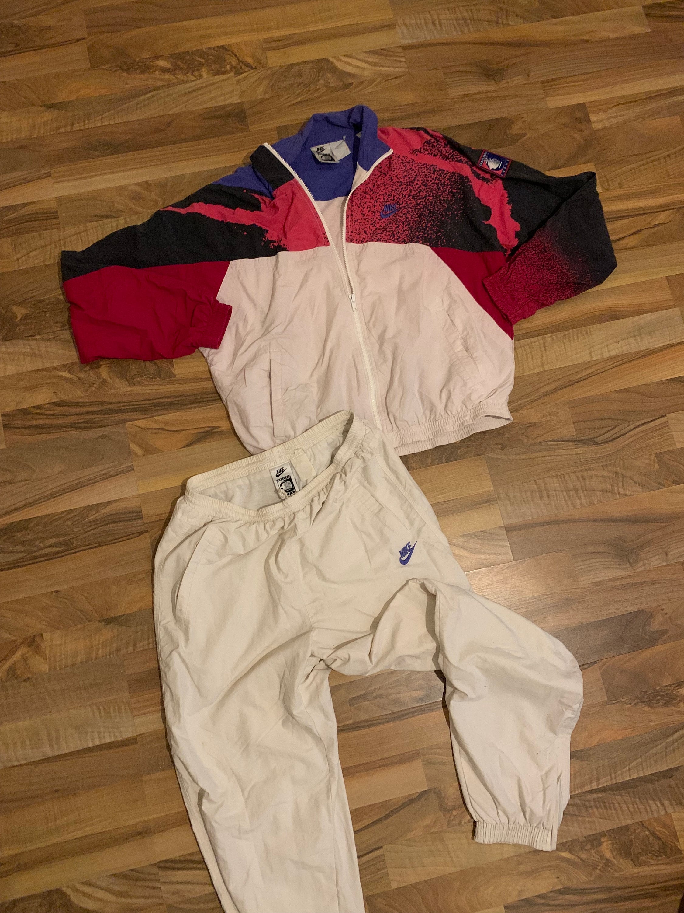 Nike Air Challenge Court Tracksuit Size M-L Vintage Agassi Tracksuit