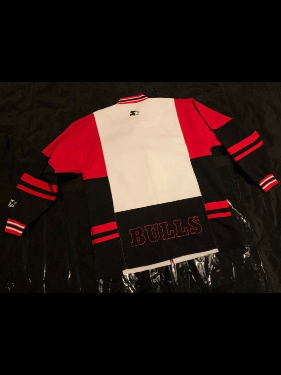 Maillot Vintage Chicago Bulls Starter – Noir, Taille M, Michael Jordan