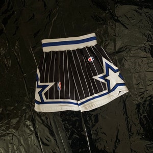 Just Don, Shorts, Retro Orlando Magic Basketball Shorts Pants Stitched  Blue M
