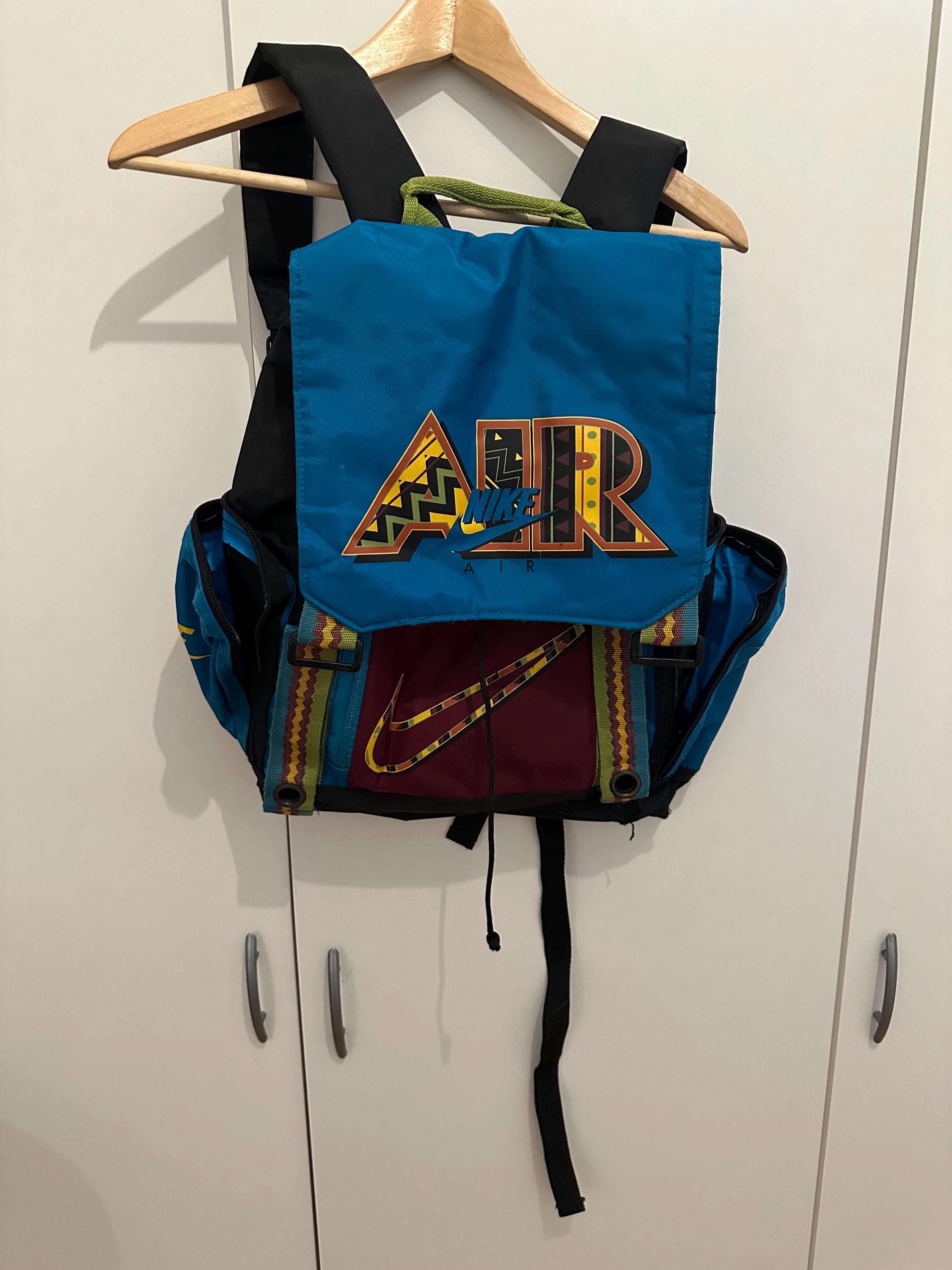 Vintage Nike Backpack 90's - Etsy