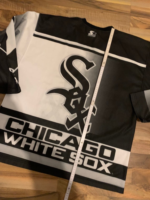Starter Shirt Chicago White Sox Size L NBA Vintag… - image 10