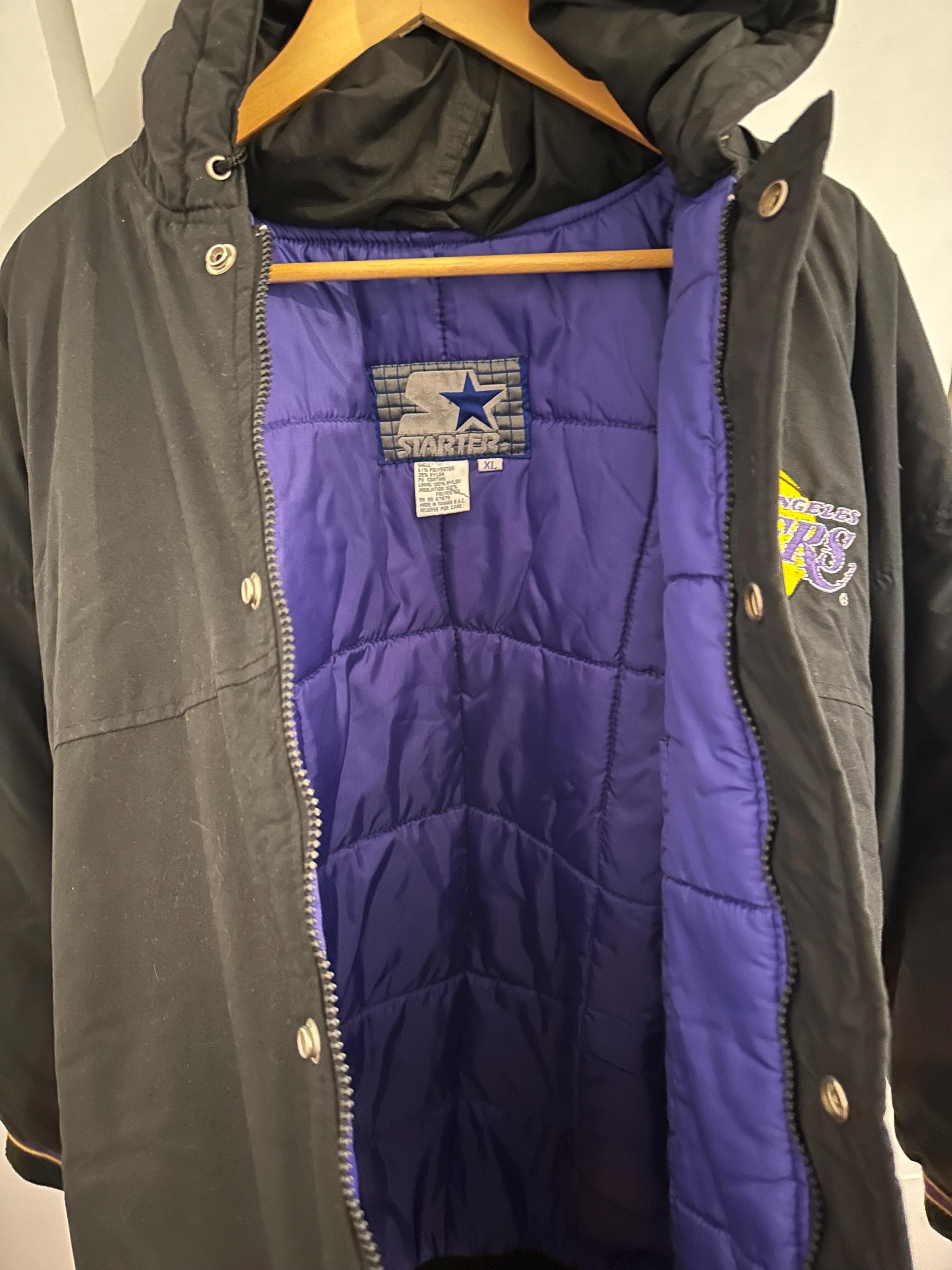 スタータージャケット ロサンゼルス レイカーズ サイズXL NBA