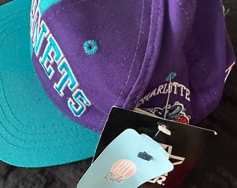 Starter Cap Charlotte Hornets NWT NBA Vintage Retro Hat Wool Cap