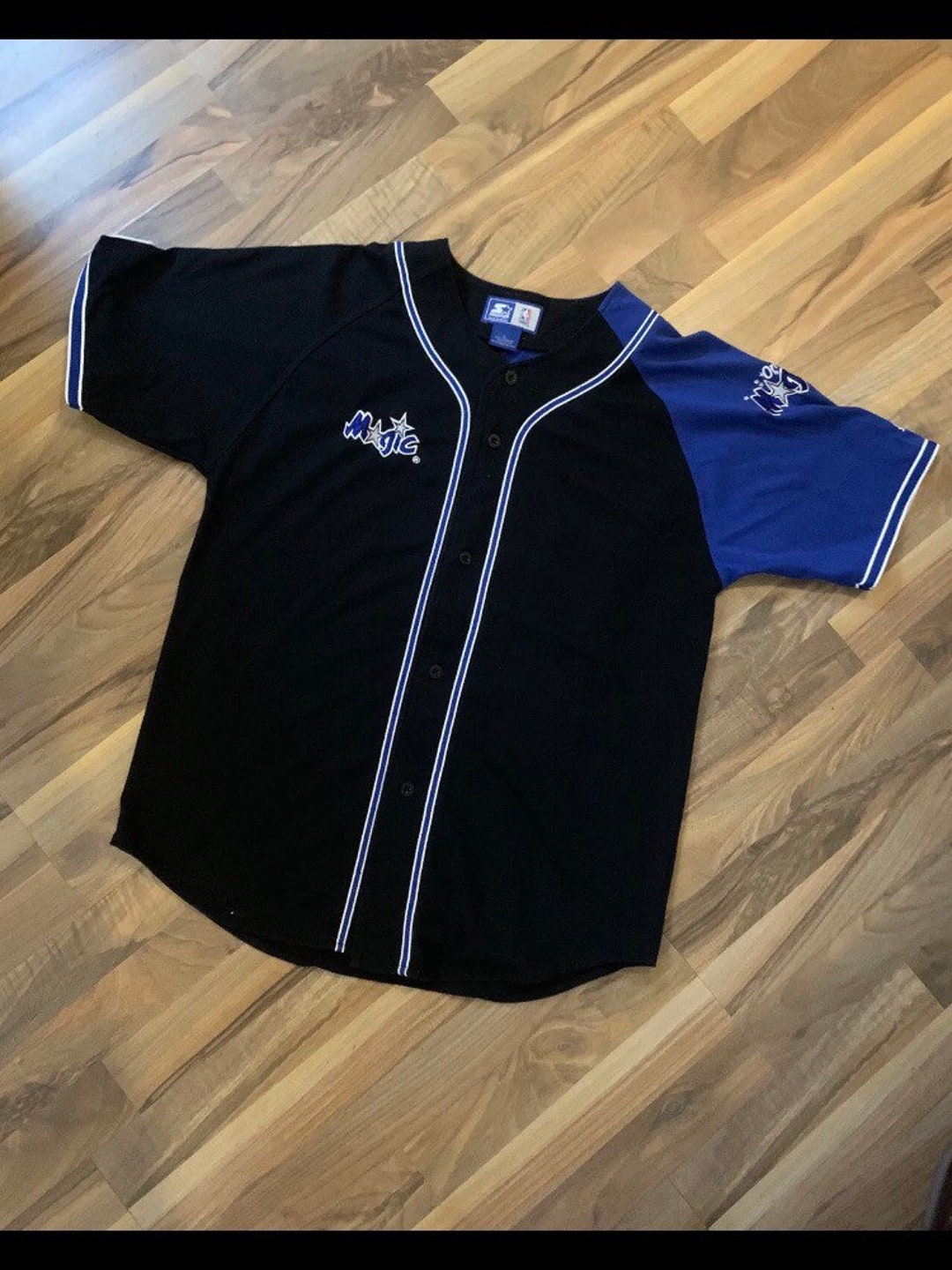 Starter Shirt Orlando Magic Size L NBA Vintage Baseball Jersey