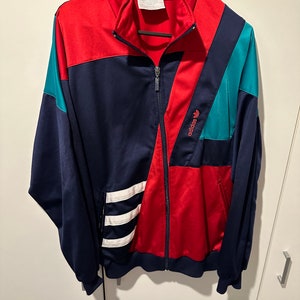 Adidas Windbreaker Jacket Size M Retro Vintage Track JACKET