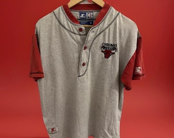 Starter Chicago Bulls Shirt Size M NBA Vintage Bulls Shirt Jersey Retro 90s Jordan
