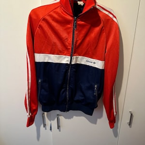 Adidas Windbreaker Jacket Size S-M Retro Vintage Track JACKET