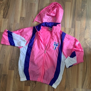 Nike blue and pink jacket cheap