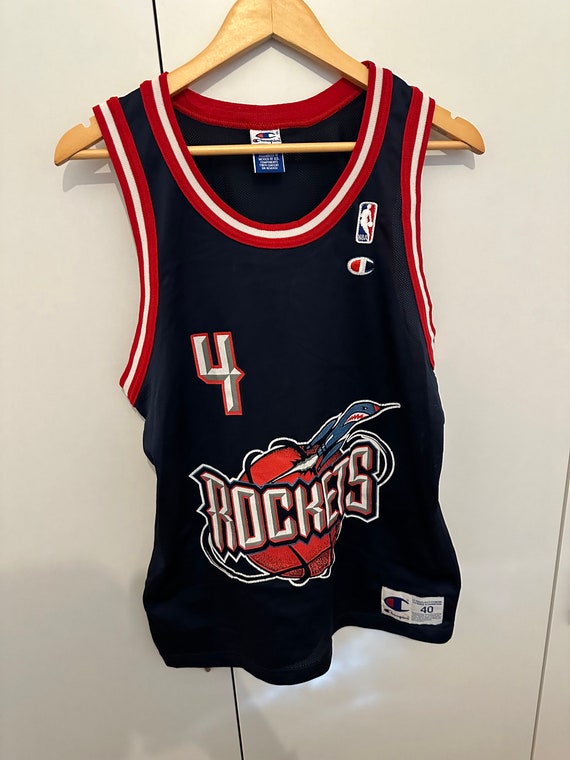 Champion Jersey Houston Rockets Size M 40 NBA Charles Barkley 4