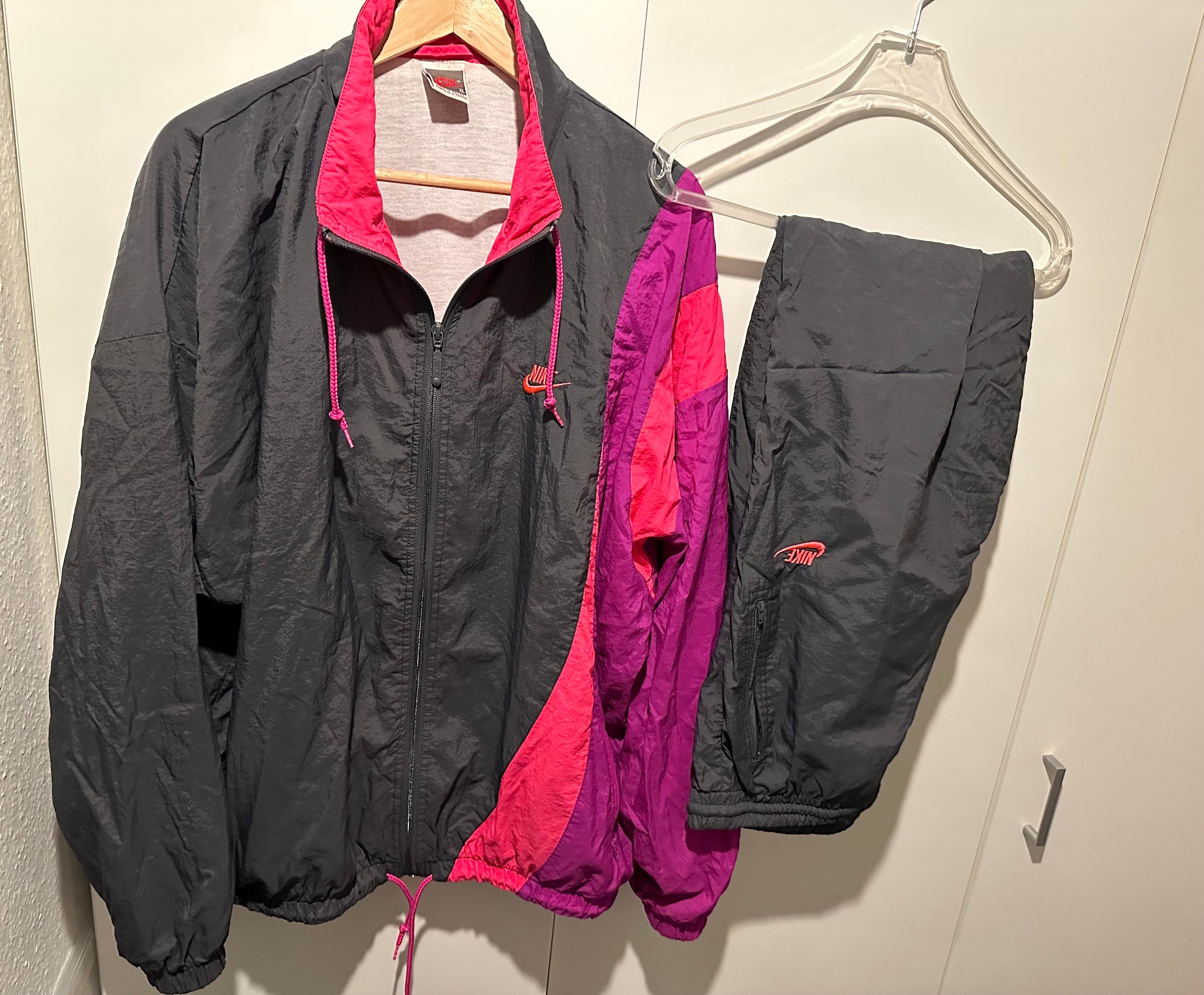 Nike Air Survêtement Jogging Costume Taille XL Rétro vintage Nike Air Survêtement