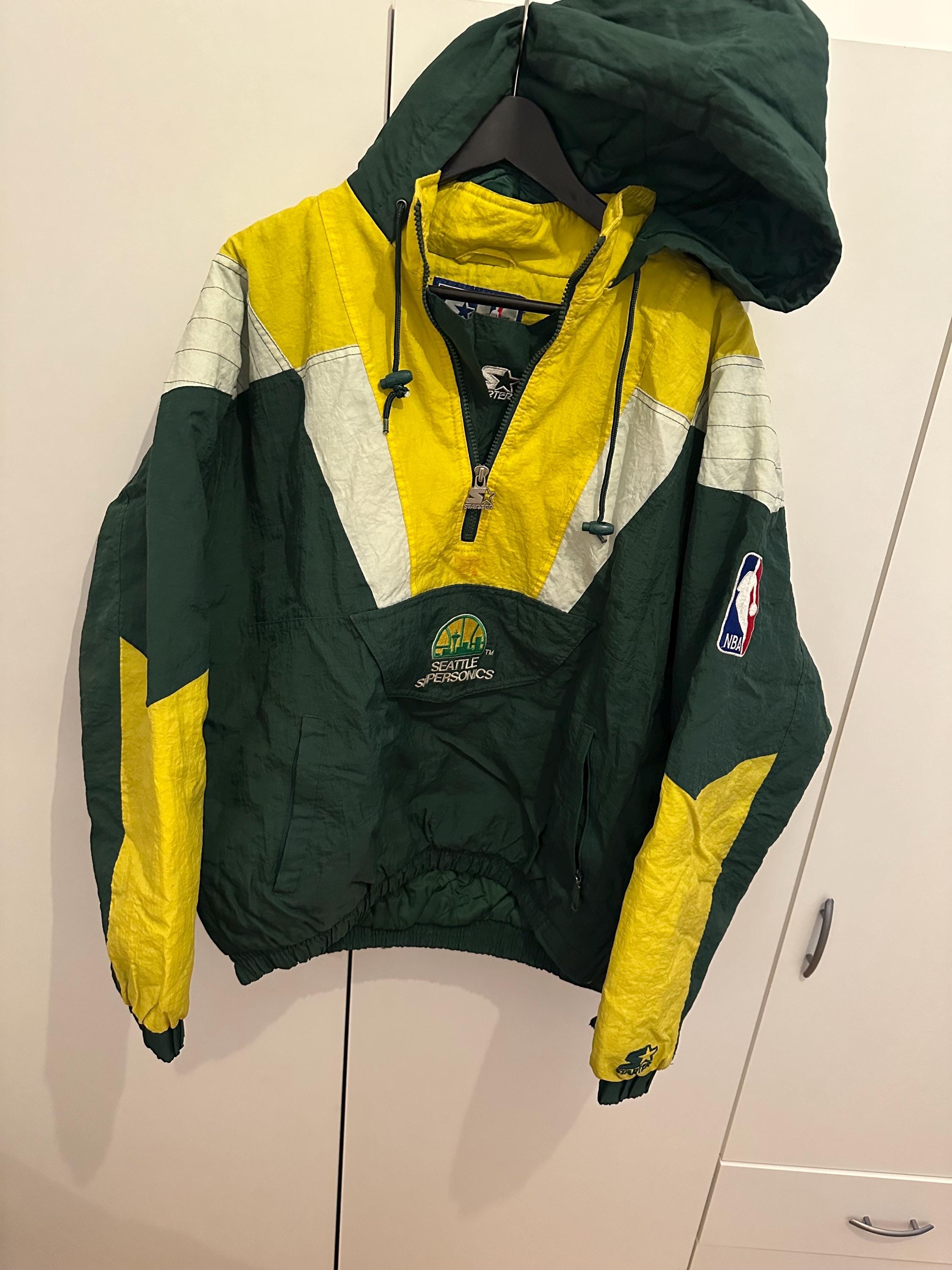 Starter Jacket Seattle Supersonics Size M-L NBA Retro Vintage
