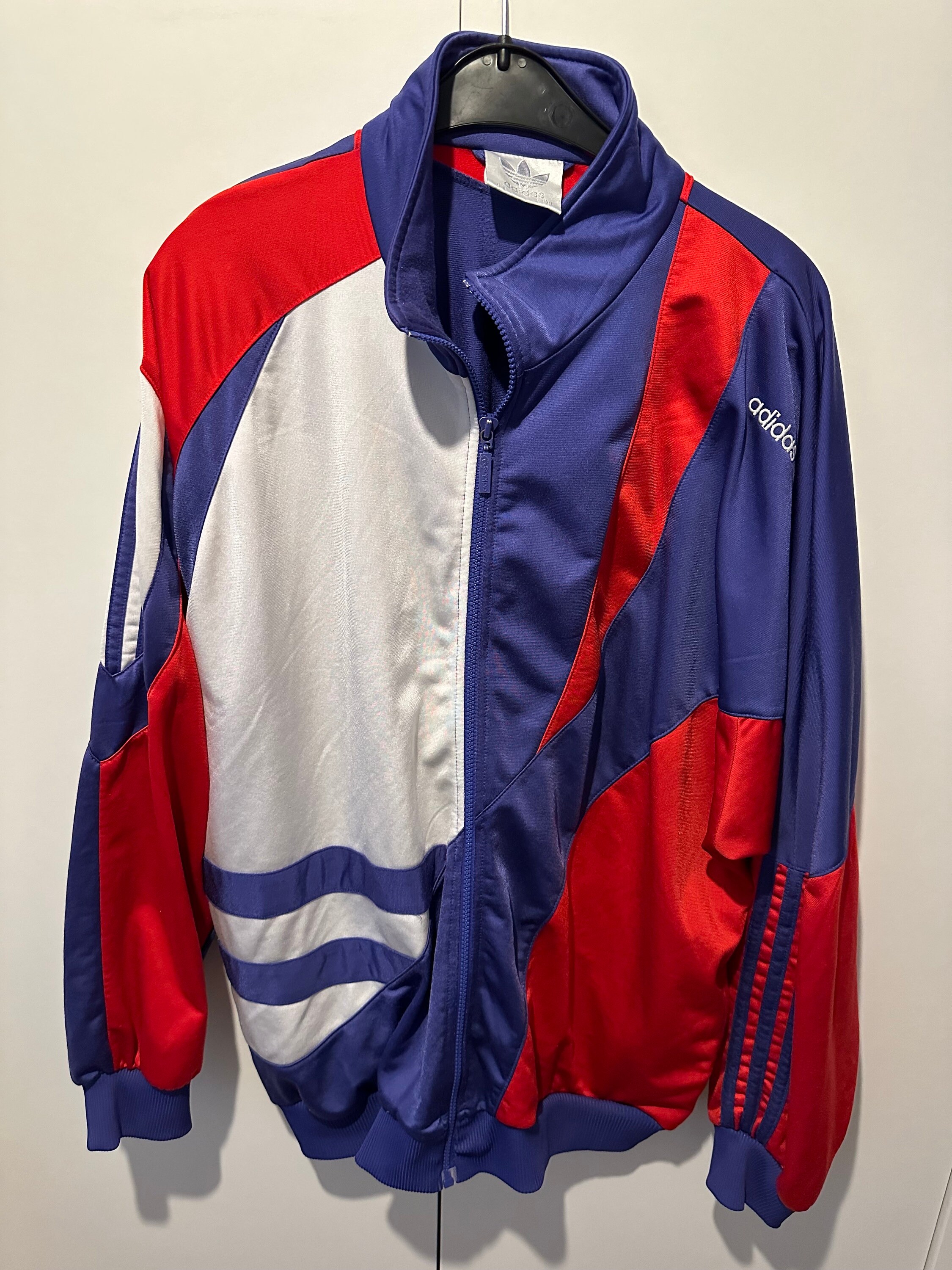 Adidas Windbreaker Jacket Size XL Retro Vintage Track JACKET