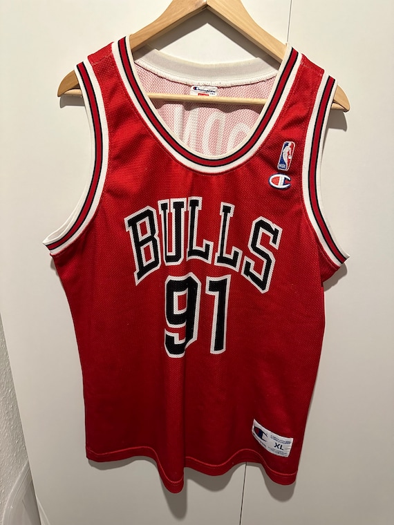 チャンピオン ジャージ シカゴ ブルズ サイズ XL NBA デニス チャンピオン ジャージ シカゴ ブルズ サイズ XL NBA デニス