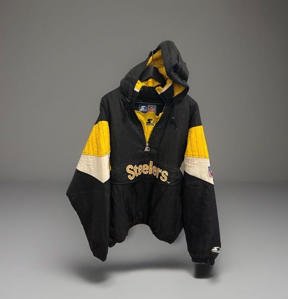 Starter Jacket Pittsburgh Steelers Size XL NFL Vintage Retro