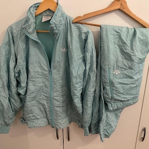 Adidas tracksuit jogging suit size M retro vintage tracksuit
