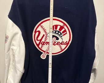 Delong Jacket New York Yankees Size L Vintage Retro Starter