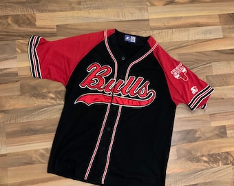 Starter Jersey Shirt Chicago Bulls Size L NBA Retro Vintage Bulls Trikot