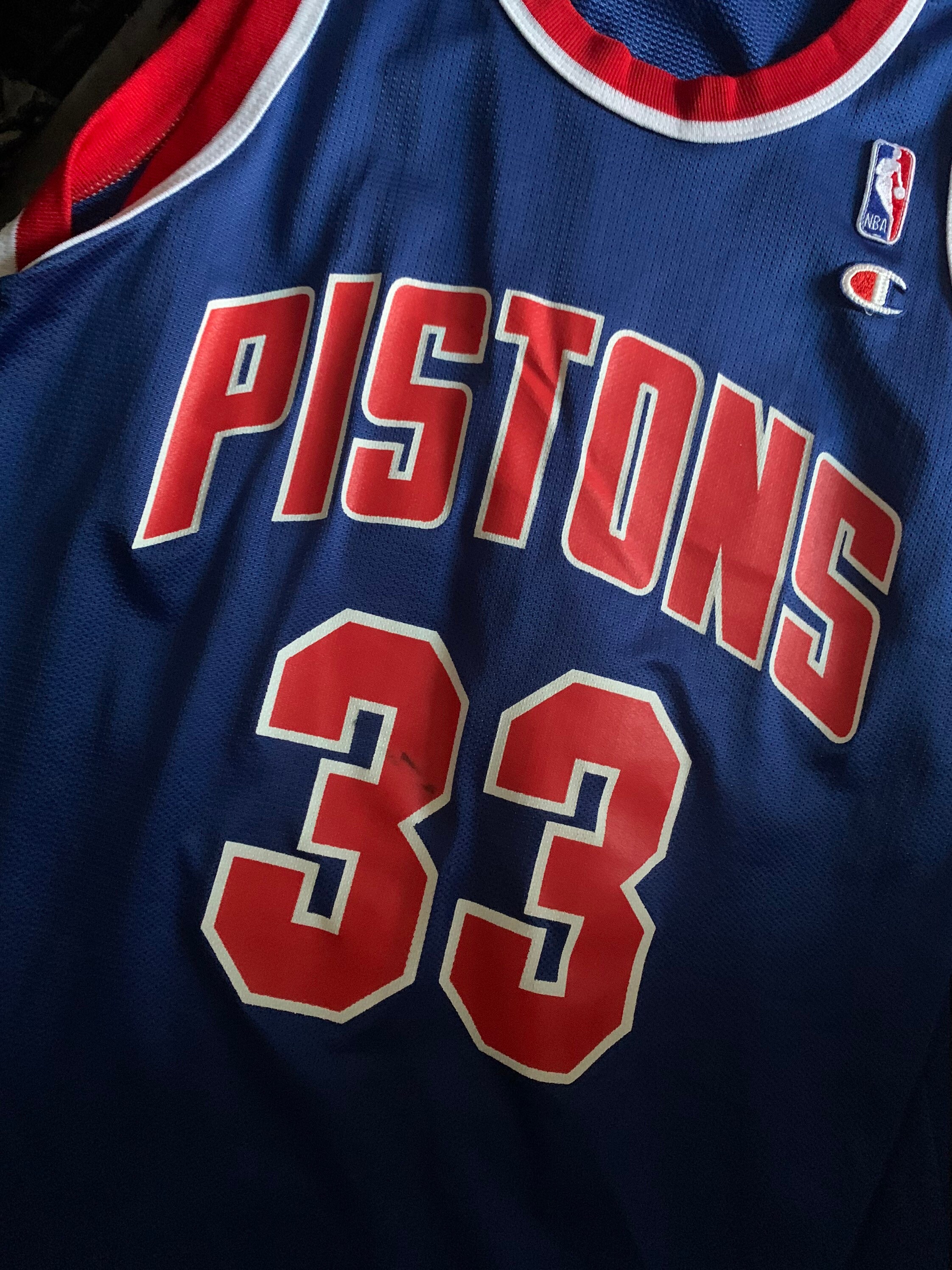 チャンピオン ジャージ デトロイト ピストンズ サイズ M 40 NBA