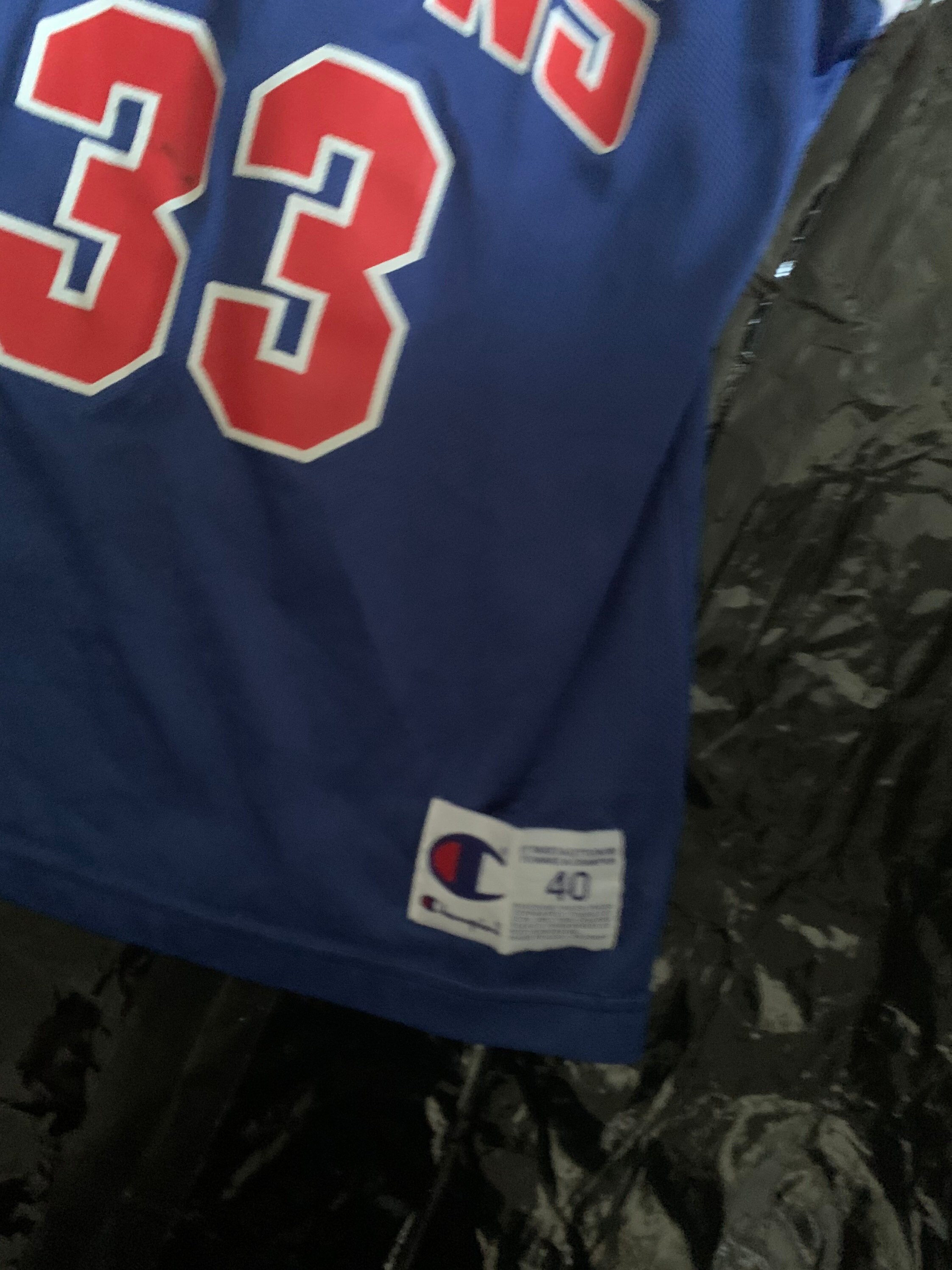 チャンピオン ジャージ デトロイト ピストンズ サイズ M 40 NBA