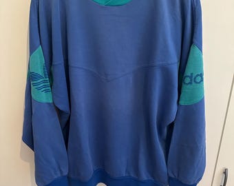 Adidas Pullover Maat M-L Retro Vintage Hoodie Pullover Adidas