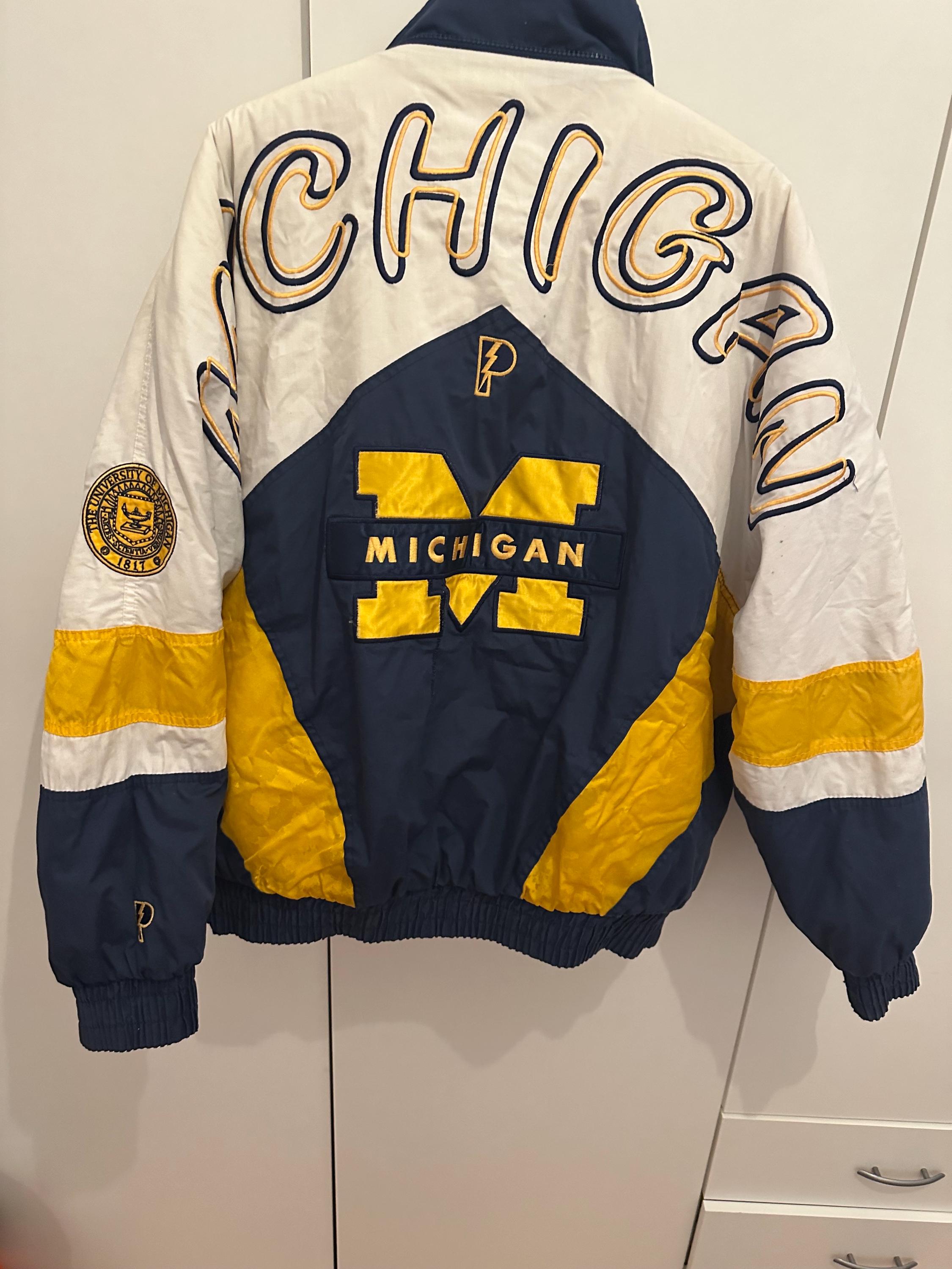 Michigan Starter Jacket - Etsy