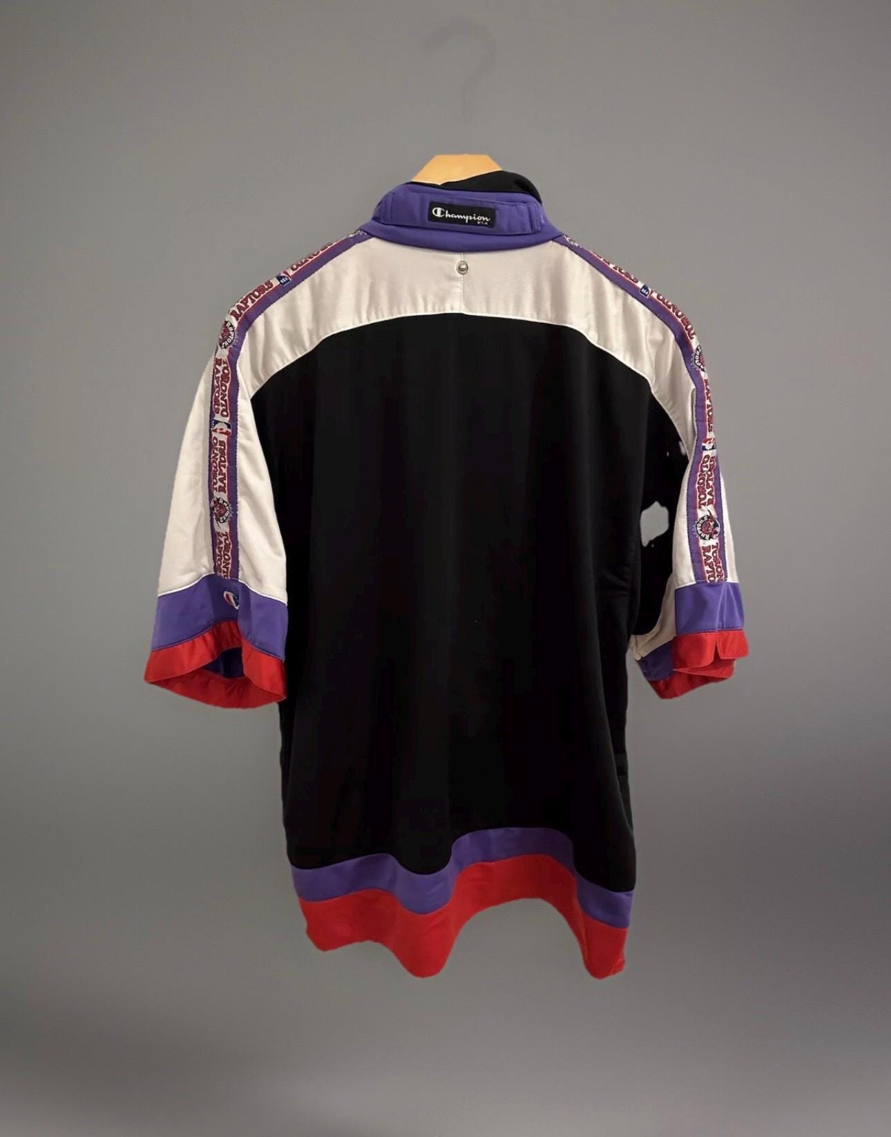 Champion Jacket Toronto Raptors Size L NBA Vintage Warm up