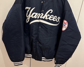 Vintage 1990s New York Yankees Starter Diamond Collection Satin