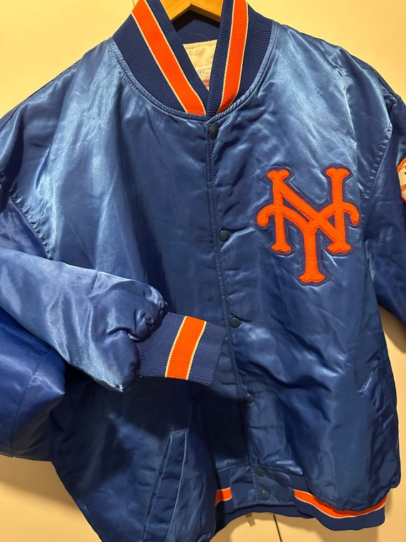 Starter Jacket New York Mets Size L Vintage JACKET - image 3