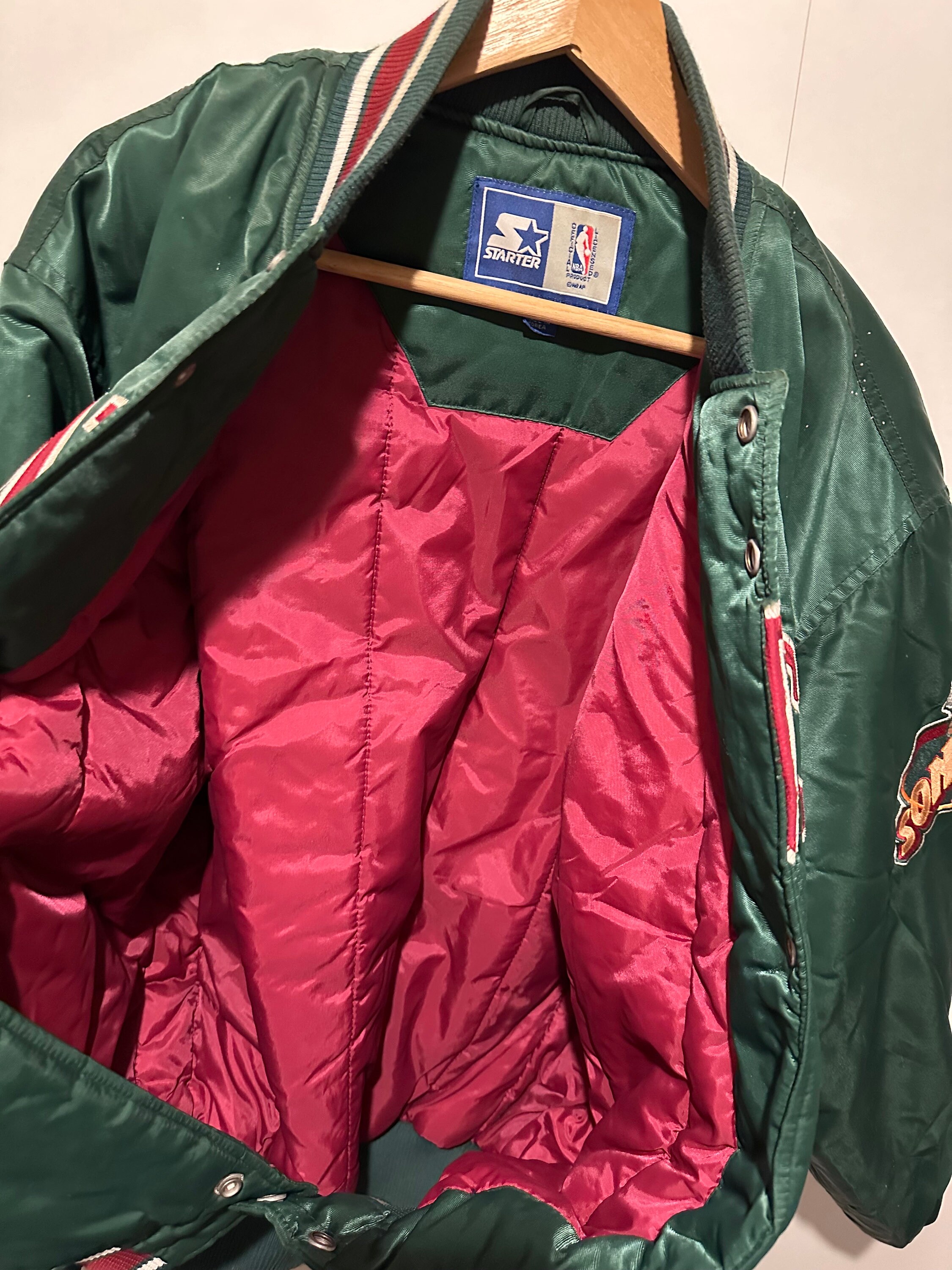 スターター ジャケット シアトル スーパーソニックス サイズ M NBA 