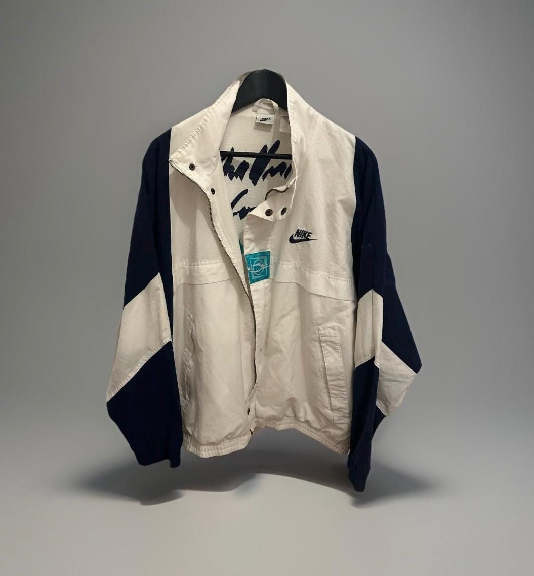 Nike Challenge Court Jacket Size XL Vintage André Agassi Jacket