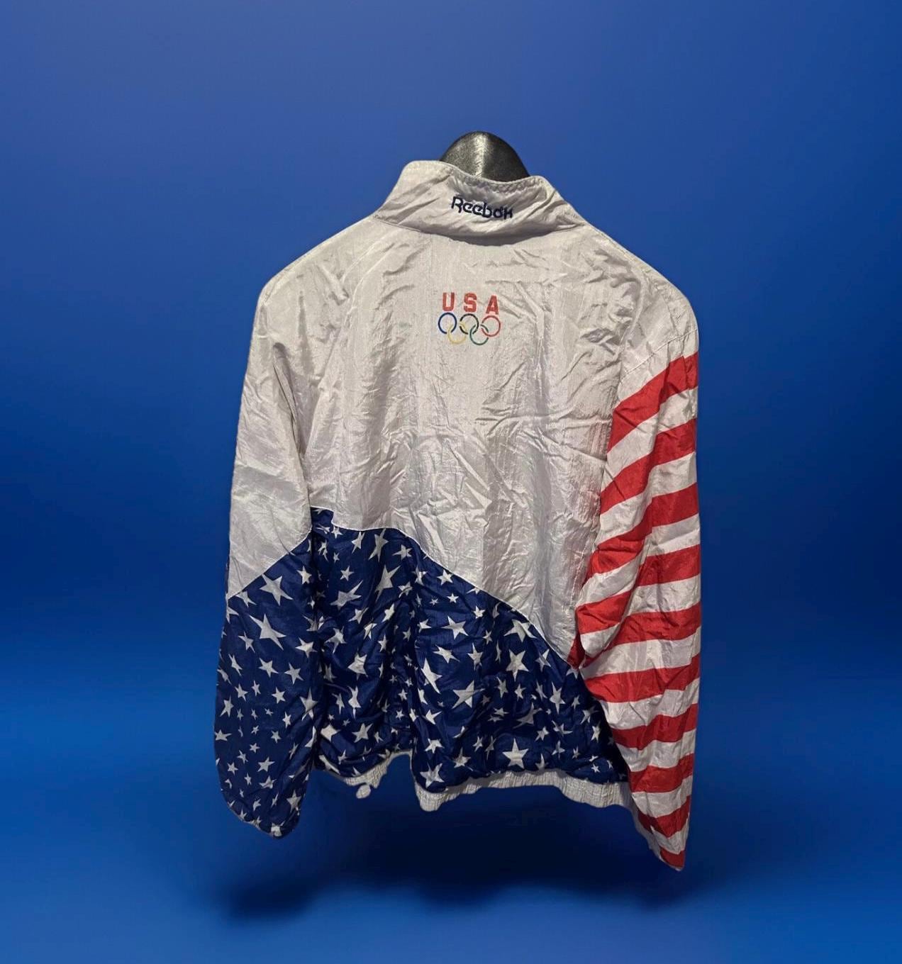 Reebok Jacket Size M USA 1992 Olympics Barcelona Vintage