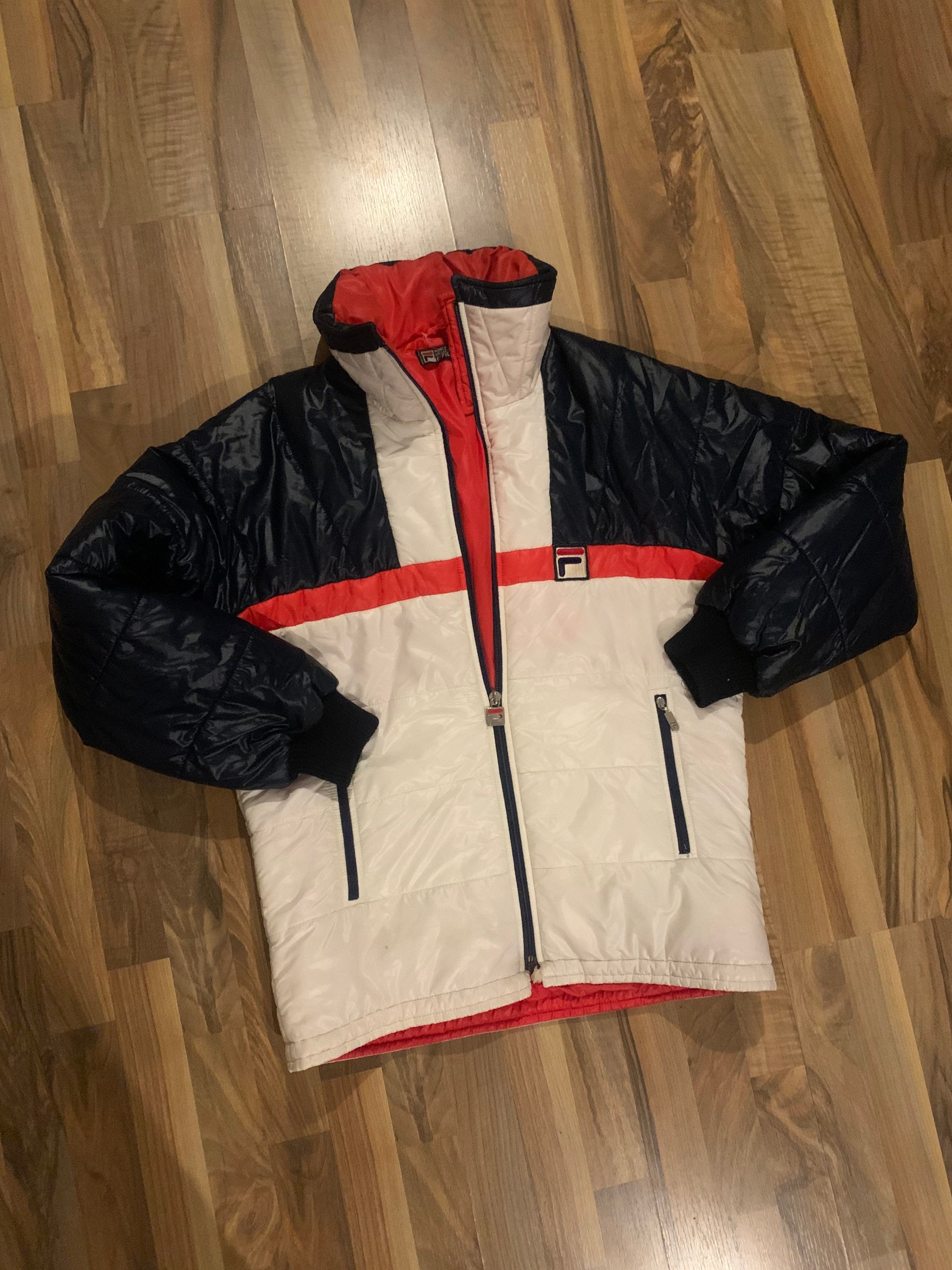 80s Fila Jacket - Etsy