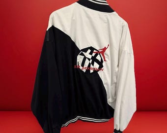 Veste coupe-vent Nike Air Jordan taille XL rétro vintage Air Jordan Flight JACKET