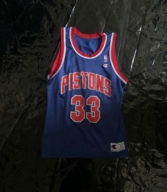 1990’s Champion Grant Hill Detroit Pistons NBA Jersey XL