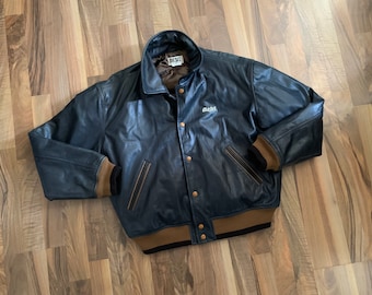 Diesel Leather Jacket Leather Jacket Size M Retro Vintage