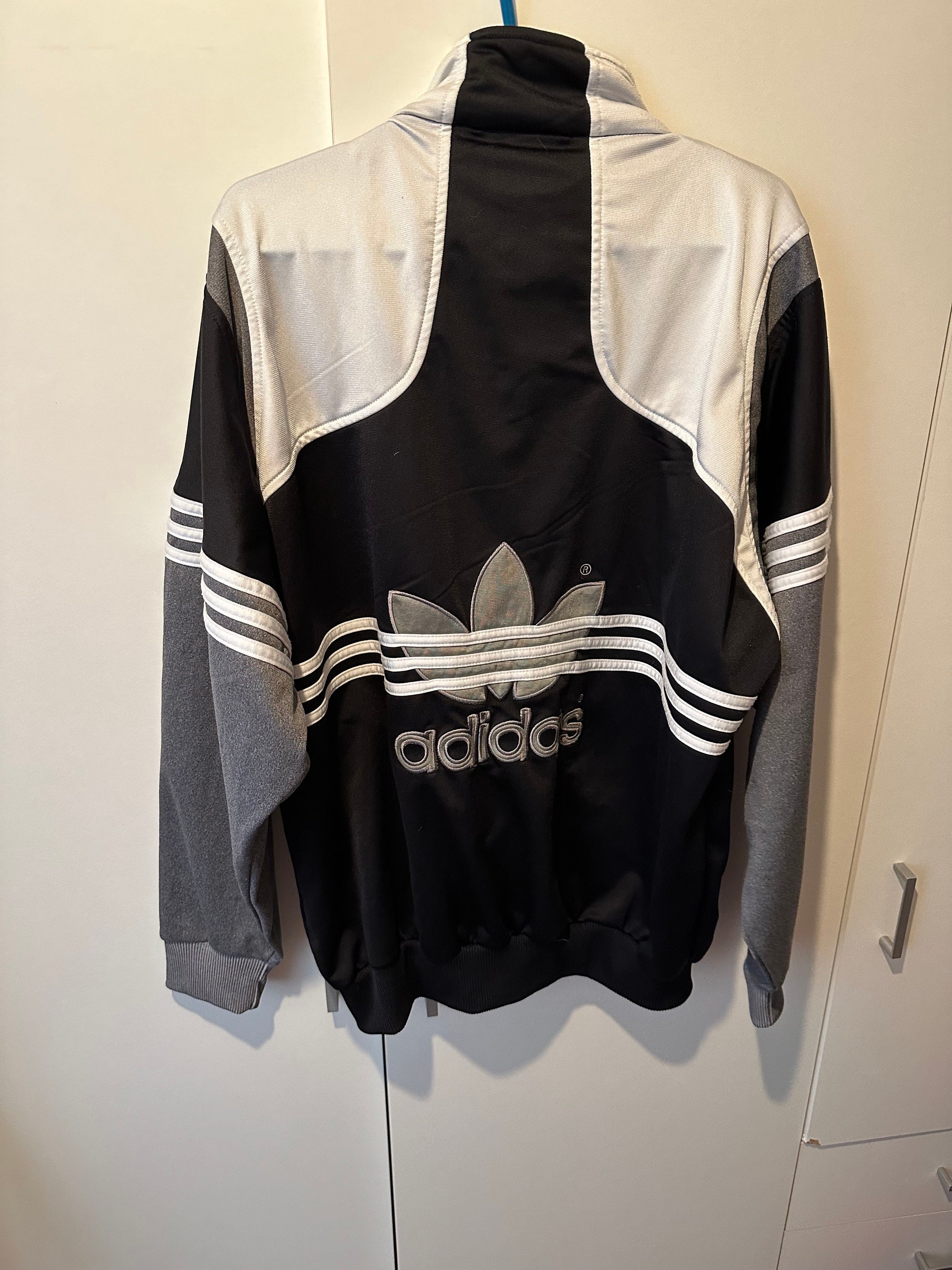 Adidas Windbreaker Jacket Size XL Retro Vintage Track JACKET Adidas Windbreaker Jacket Size XL Retro Vintage Track JACKET
