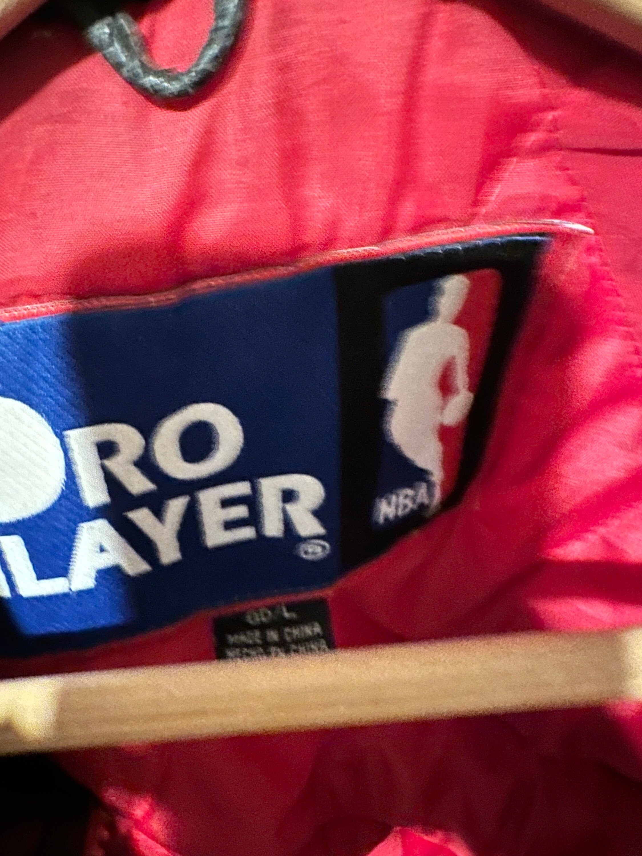 Pro Player Leather Jacket Chicago Bulls Size L-XL NBA Pro Player Leather Jacket Chicago Bulls Size L-XL NBA