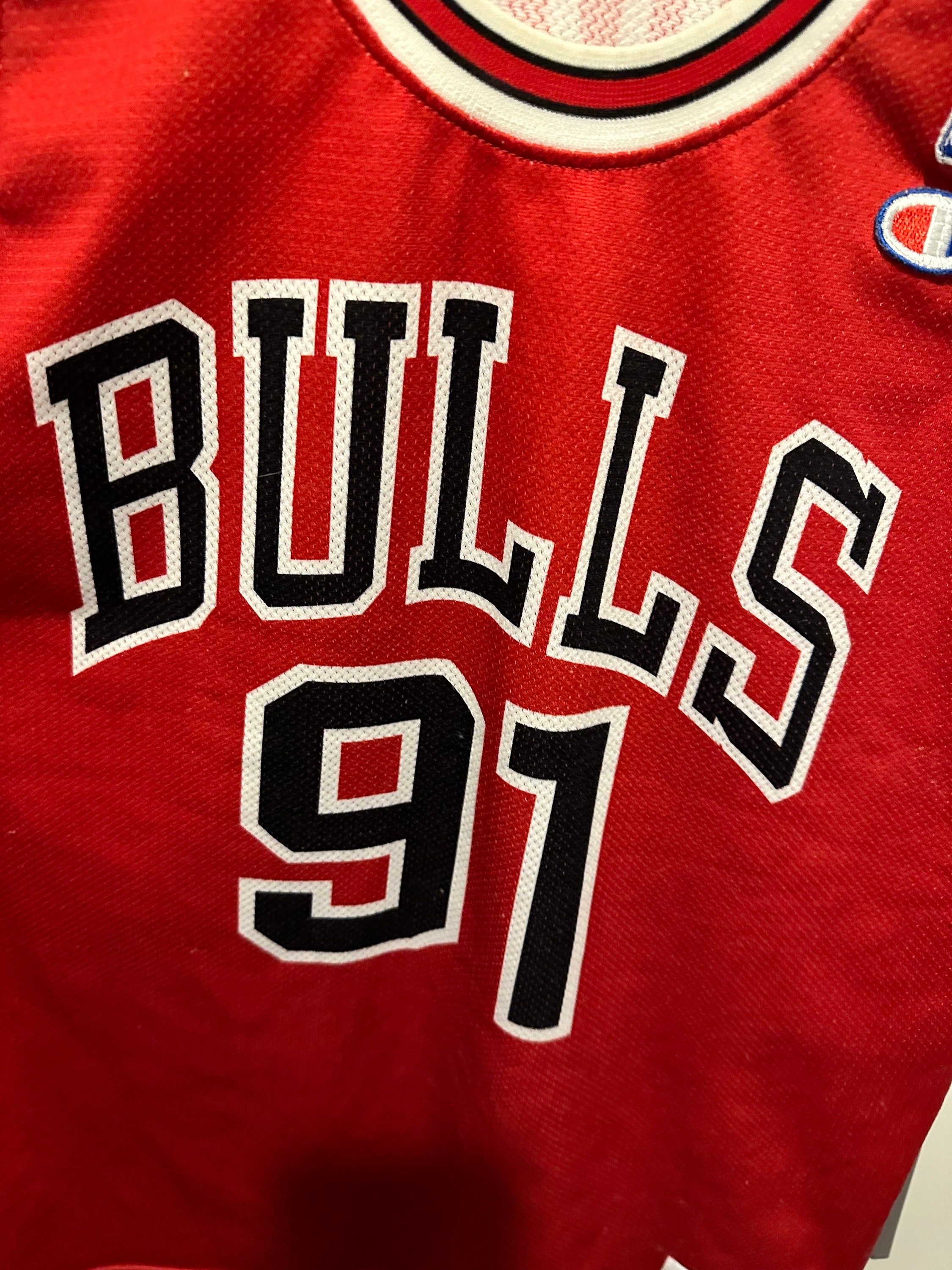 チャンピオン ジャージ シカゴ ブルズ サイズ XL NBA デニス チャンピオン ジャージ シカゴ ブルズ サイズ XL NBA デニス